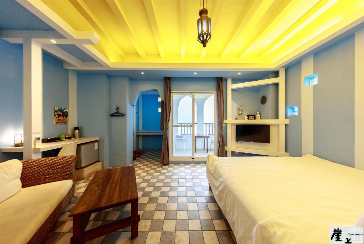 崖上民宿 Cliff House B&B Phong Tân Ngoại thất bức ảnh