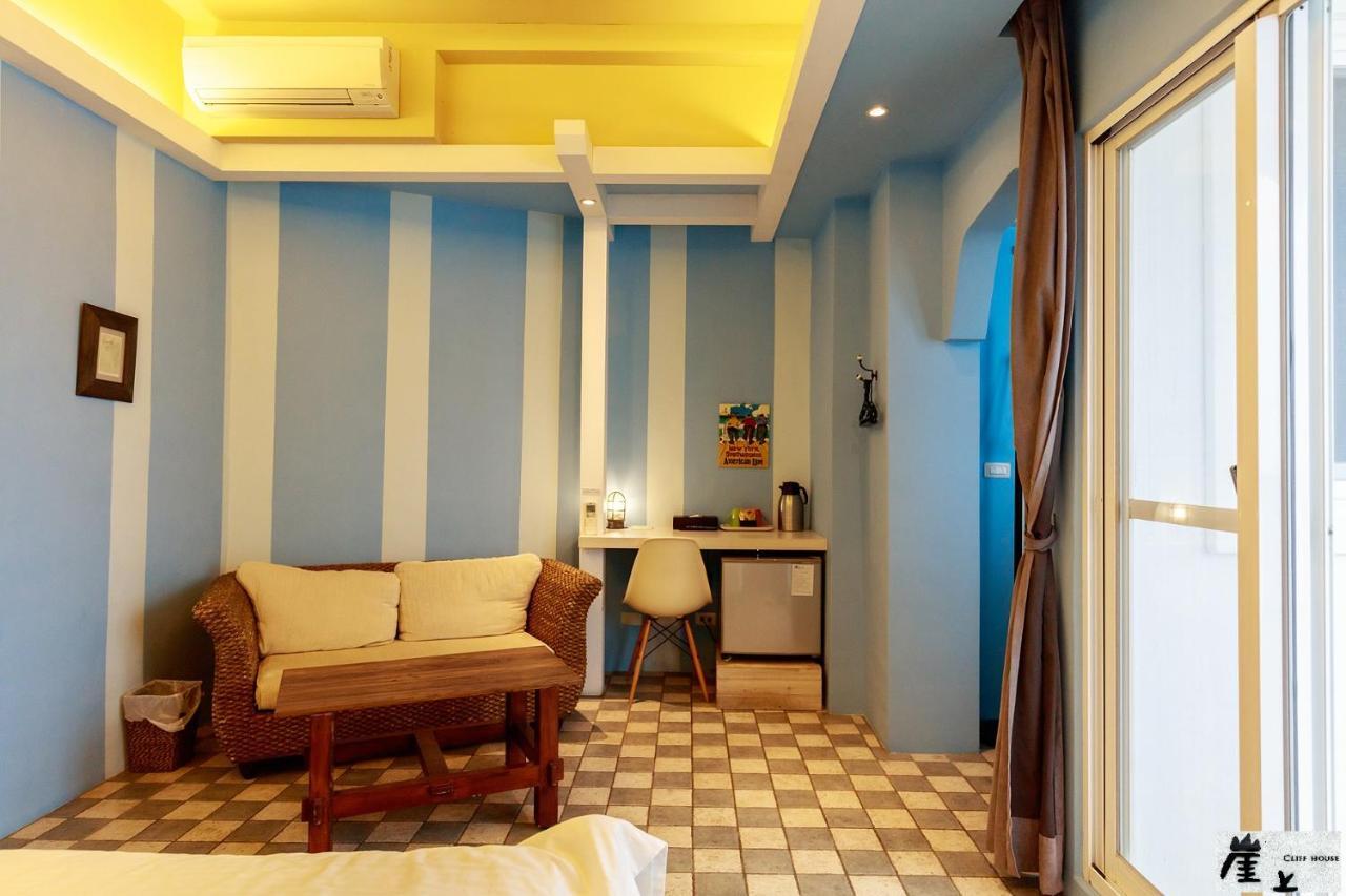 崖上民宿 Cliff House B&B Phong Tân Ngoại thất bức ảnh