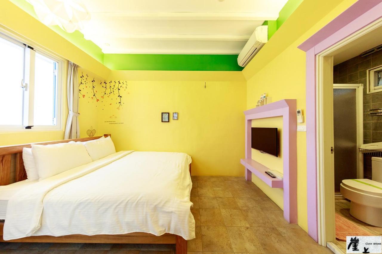 崖上民宿 Cliff House B&B Phong Tân Ngoại thất bức ảnh