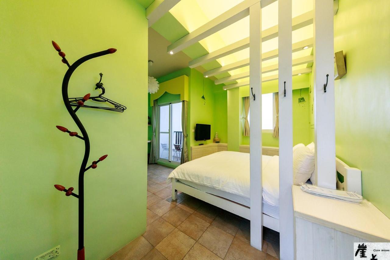 崖上民宿 Cliff House B&B Phong Tân Ngoại thất bức ảnh
