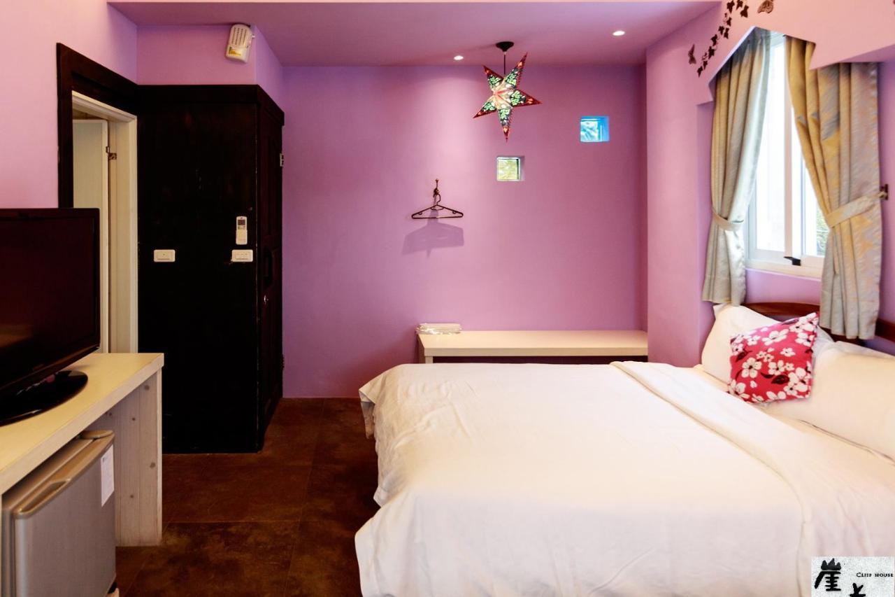 崖上民宿 Cliff House B&B Phong Tân Ngoại thất bức ảnh