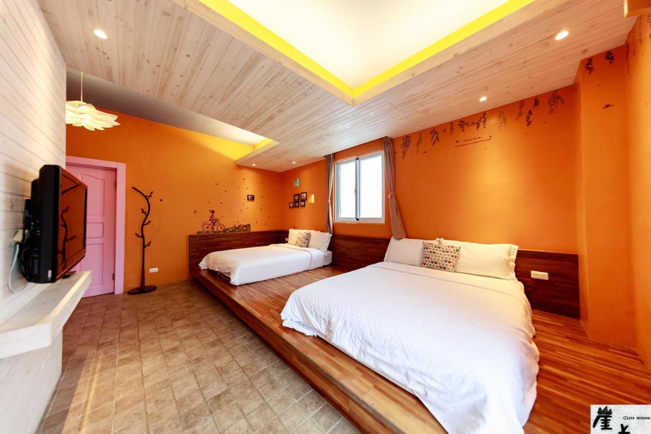 崖上民宿 Cliff House B&B Phong Tân Ngoại thất bức ảnh