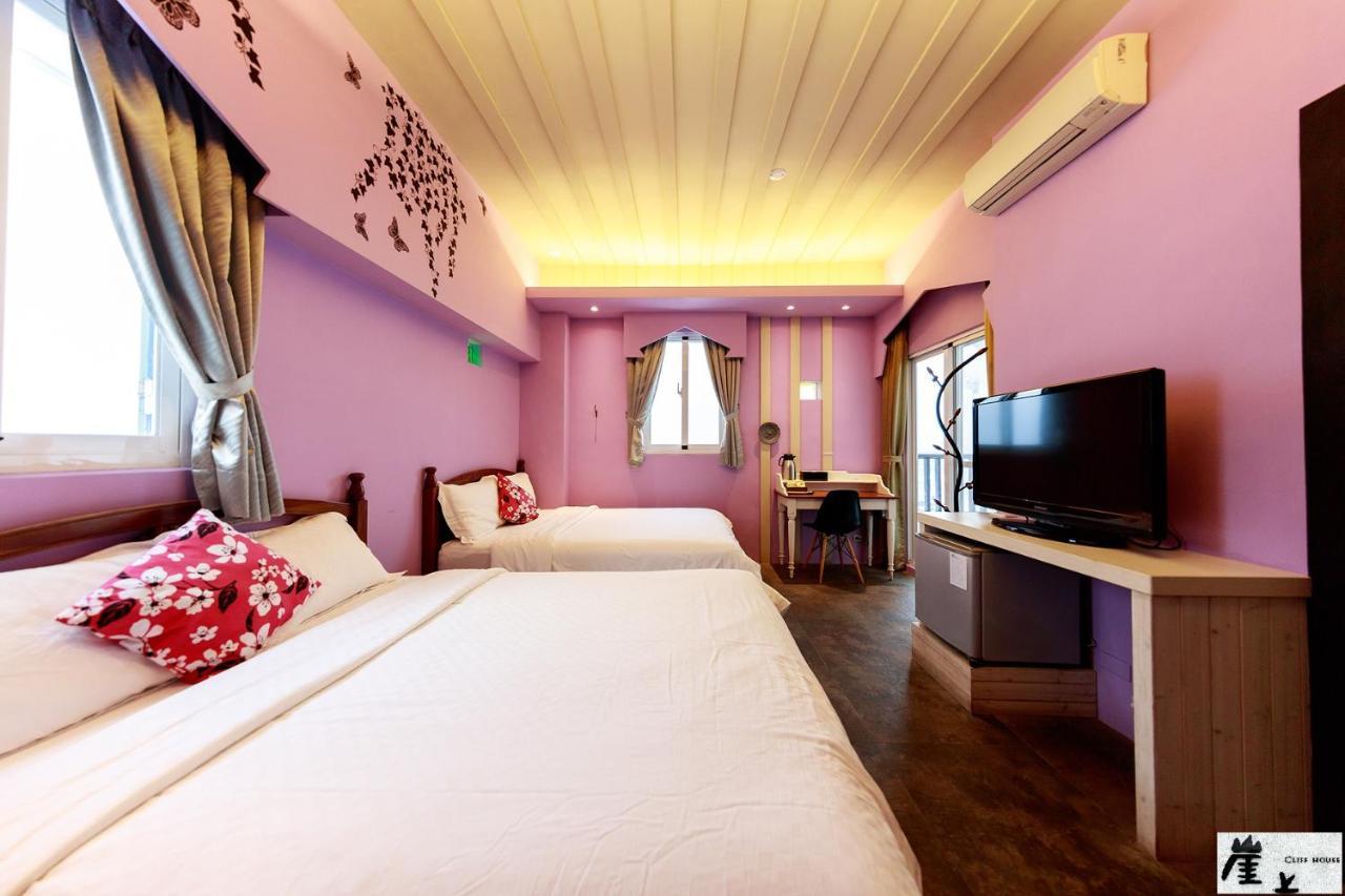 崖上民宿 Cliff House B&B Phong Tân Ngoại thất bức ảnh